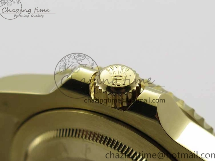 MiroTime 0202 TravelReady GMT Master II 116718 LN Black Ceramic 316L Steel GMF 1:1 Best Edition Green Dial on YG Bracelet A 2960